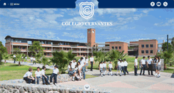 Desktop Screenshot of colegiocervantesdetorreon.com